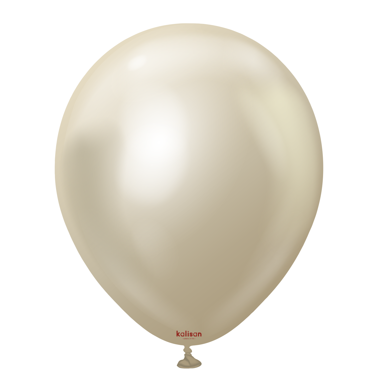 KALISAN 5” Mirror White Gold Latex 100ct